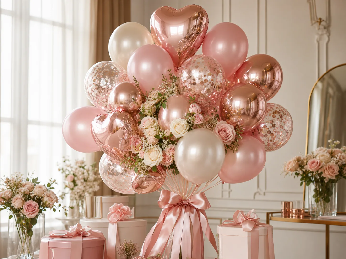 Birthday for her - balony i dekoracje Balony Miłość