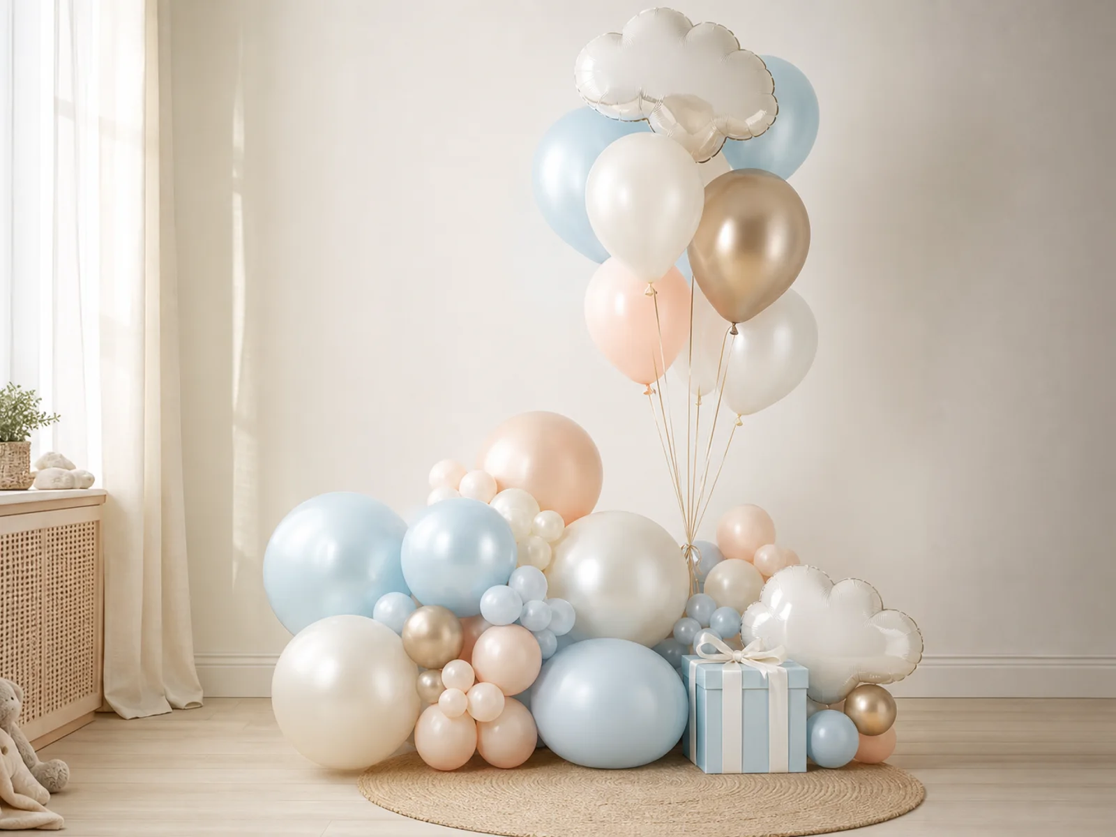 Baby shower - balony i dekoracje Balony Miłość